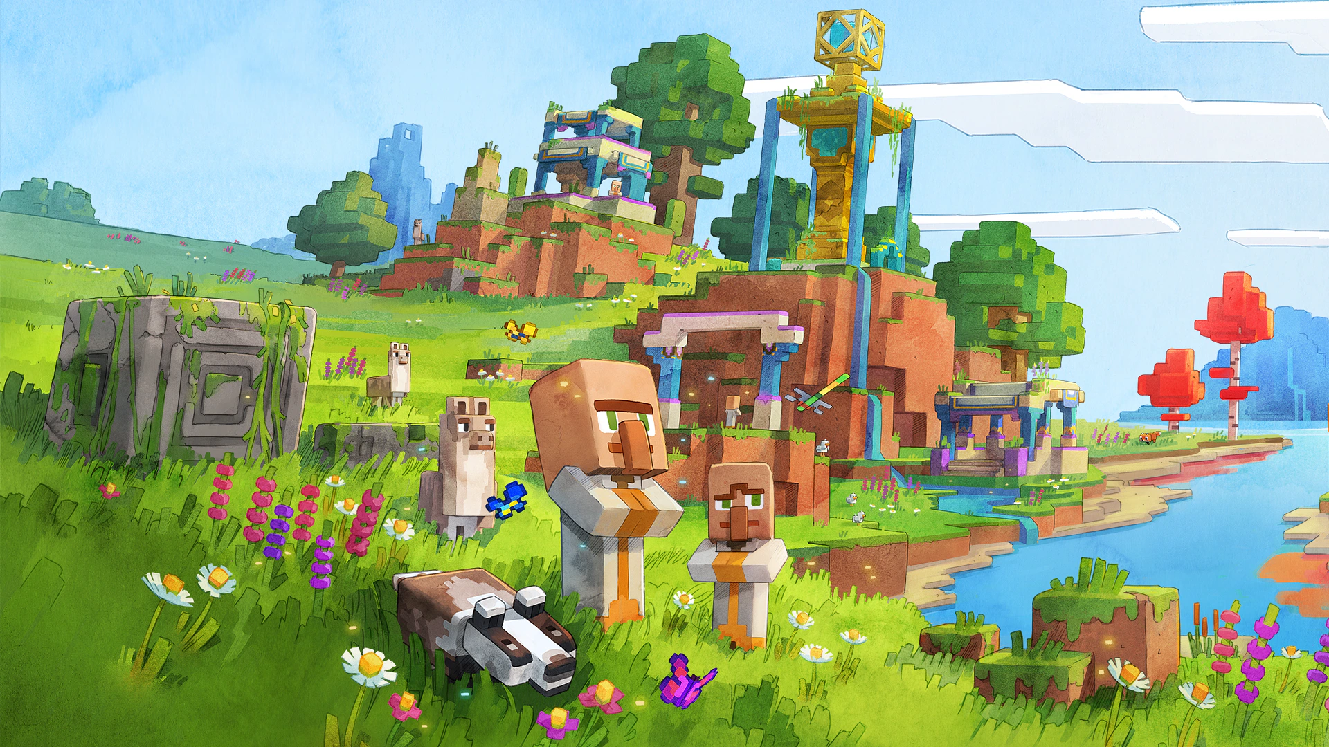 Minecraft promotional artwork